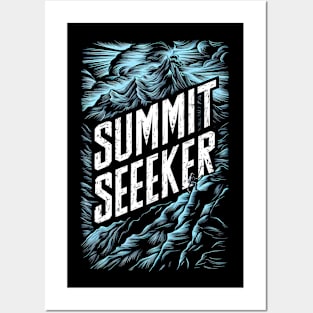 Summit seeker Posters and Art